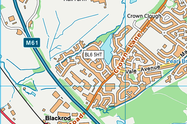 BL6 5HT map - OS VectorMap District (Ordnance Survey)