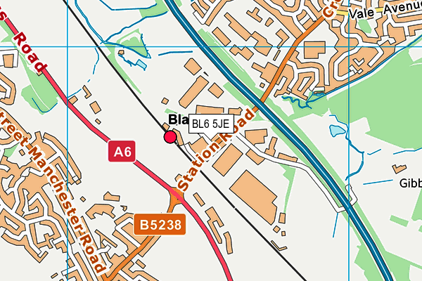 Map of GREENLAND GARAGE LIMITED at district scale