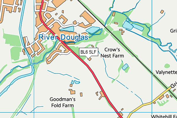 BL6 5LF map - OS VectorMap District (Ordnance Survey)