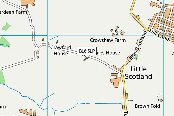 BL6 5LP map - OS VectorMap District (Ordnance Survey)