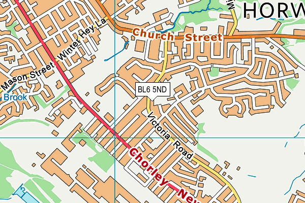 BL6 5ND map - OS VectorMap District (Ordnance Survey)