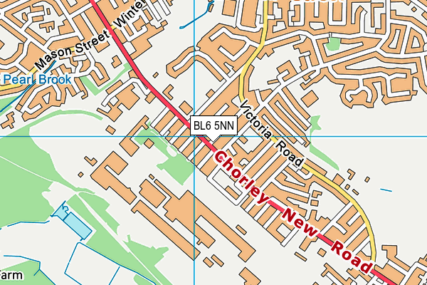 BL6 5NN map - OS VectorMap District (Ordnance Survey)