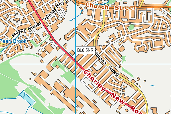 BL6 5NR map - OS VectorMap District (Ordnance Survey)