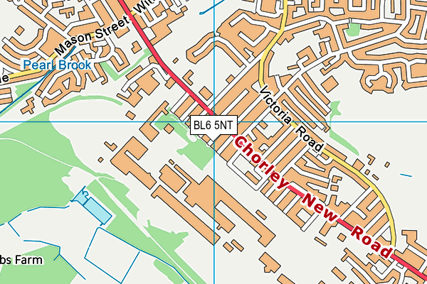 BL6 5NT map - OS VectorMap District (Ordnance Survey)