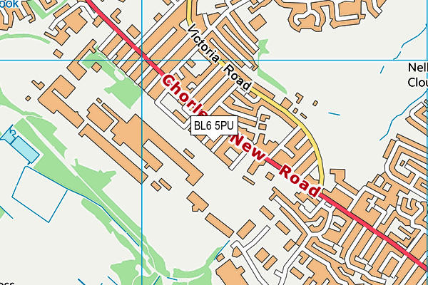 BL6 5PU map - OS VectorMap District (Ordnance Survey)