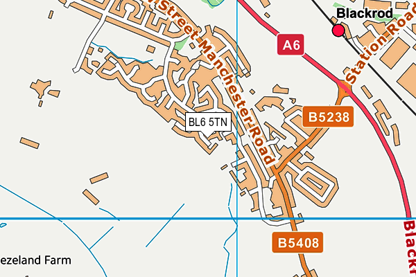 BL6 5TN map - OS VectorMap District (Ordnance Survey)