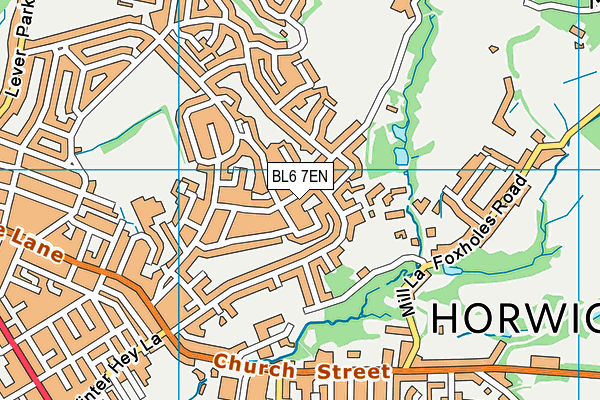 BL6 7EN map - OS VectorMap District (Ordnance Survey)