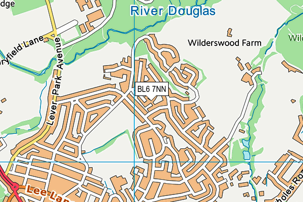 BL6 7NN map - OS VectorMap District (Ordnance Survey)