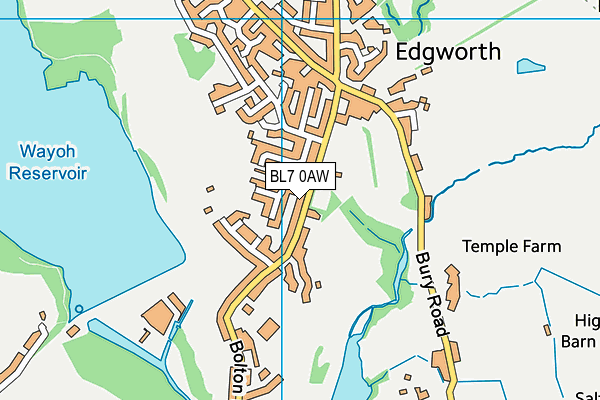 Map of EDGWORTH PROPERTIES LIMITED at district scale
