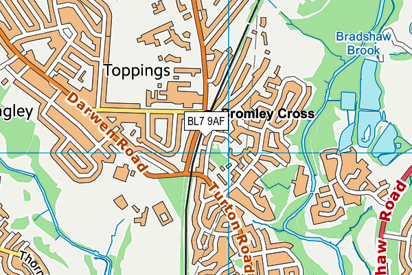 Map of LYNDON FLATS LIMITED at district scale