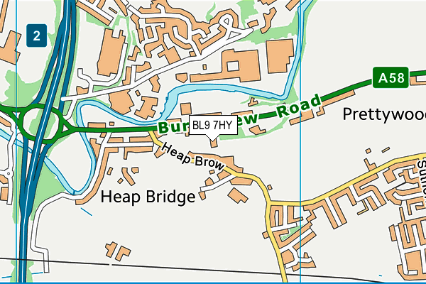 Map of BRIDGEMERE PROPERTIES LLP at district scale