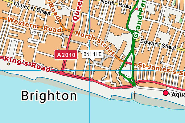 Map of BARON DEVELOPMENTS (BRIGHTON) LIMITED at district scale