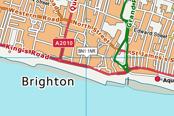 BN1 1NR map - OS VectorMap District (Ordnance Survey)