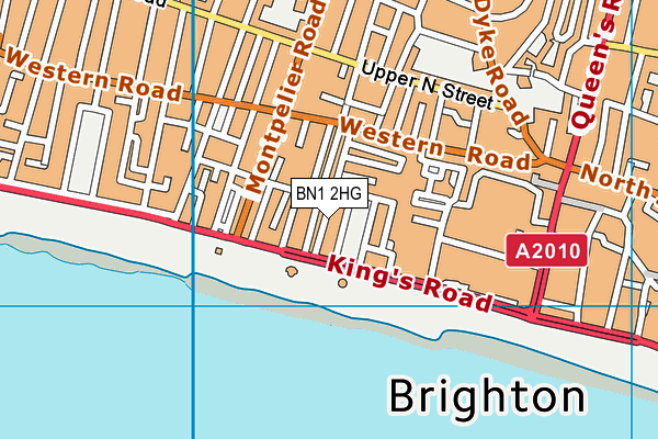 Map of BRIGHTON COBBLER AND KEYS LTD at district scale
