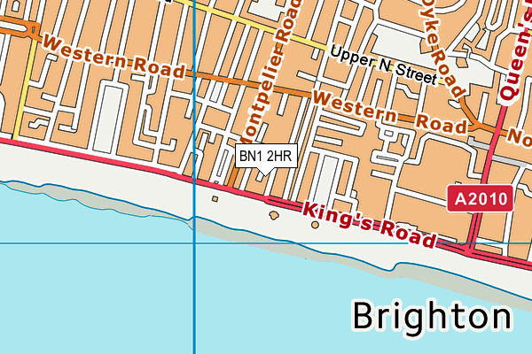 BN1 2HR map - OS VectorMap District (Ordnance Survey)