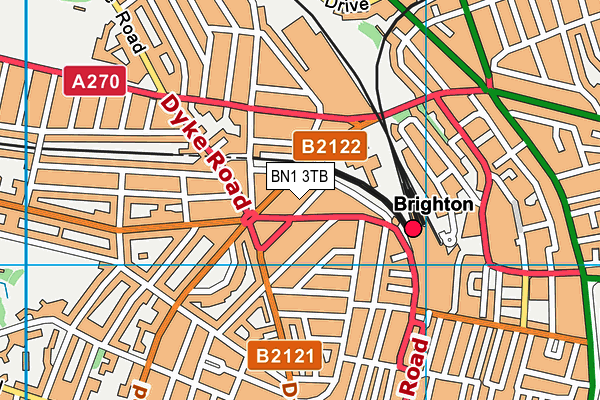 Map of 10 BATH STREET (BRIGHTON) LIMITED at district scale