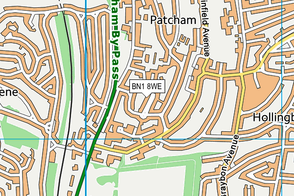 Map of 61 BUCKINGHAM PLACE LIMITED at district scale