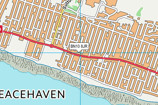 Map of PEACEHAVEN TAXIS LIMITED at district scale