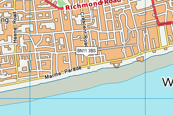 Map of RICHARD DRAY PROJECT MANAGEMENT LTD at district scale