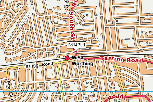 Map of ST. CATHERINES COURT RESIDENTS ASSOCIATION LIMITED at district scale