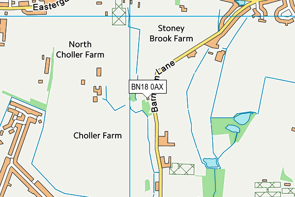 Map of OVERACRES CONTRACTING LTD at district scale