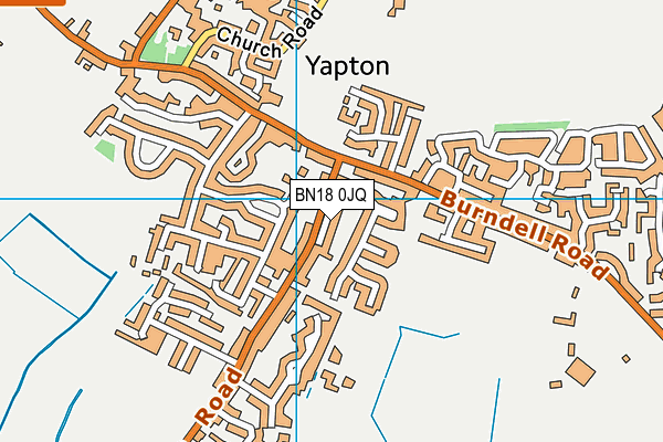 BN18 0JQ map - OS VectorMap District (Ordnance Survey)