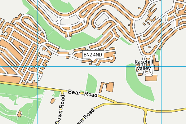 BN2 4ND map - OS VectorMap District (Ordnance Survey)