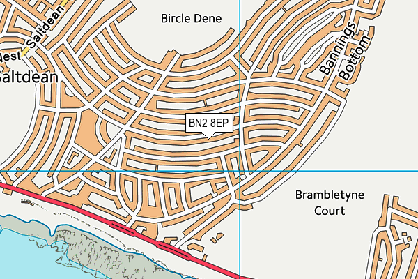 Map of THE WEYBRIDGE DEVELOPMENT PROJECT LTD at district scale