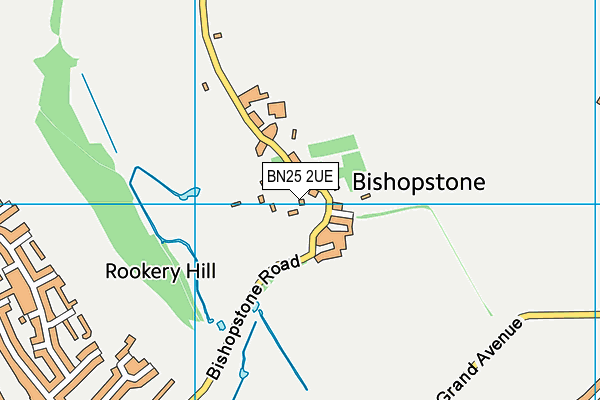 BN25 2UE map - OS VectorMap District (Ordnance Survey)