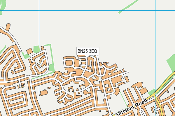 BN25 3EQ map - OS VectorMap District (Ordnance Survey)