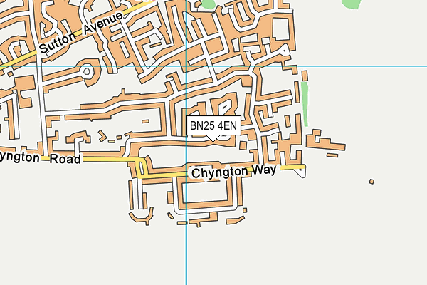 BN25 4EN map - OS VectorMap District (Ordnance Survey)