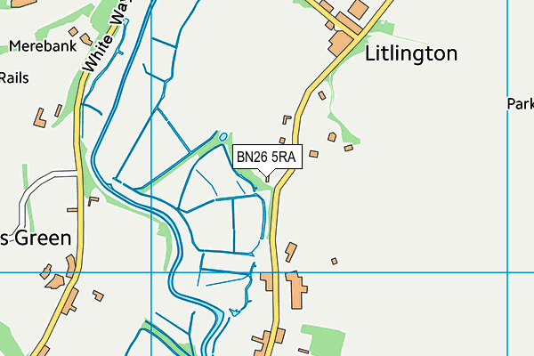 BN26 5RA map - OS VectorMap District (Ordnance Survey)