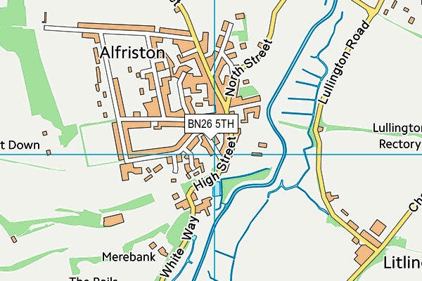BN26 5TH map - OS VectorMap District (Ordnance Survey)
