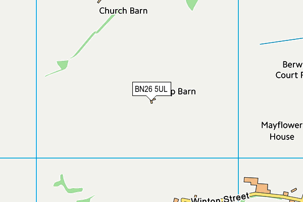 BN26 5UL map - OS VectorMap District (Ordnance Survey)