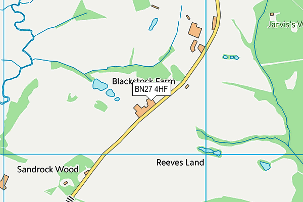 Map of BLACKSTOCK FARM COMPANY LIMITED at district scale