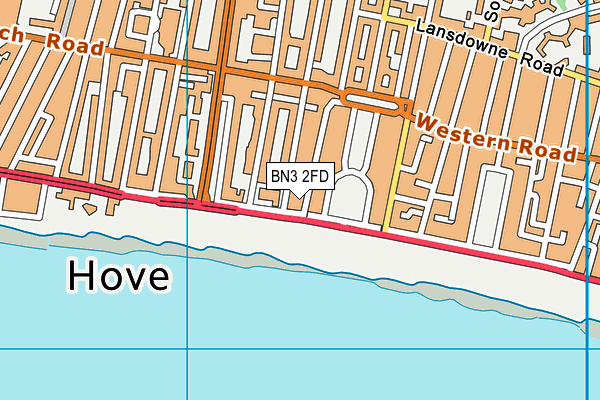 Map of 20 DYKE ROAD (BRIGHTON) LIMITED at district scale