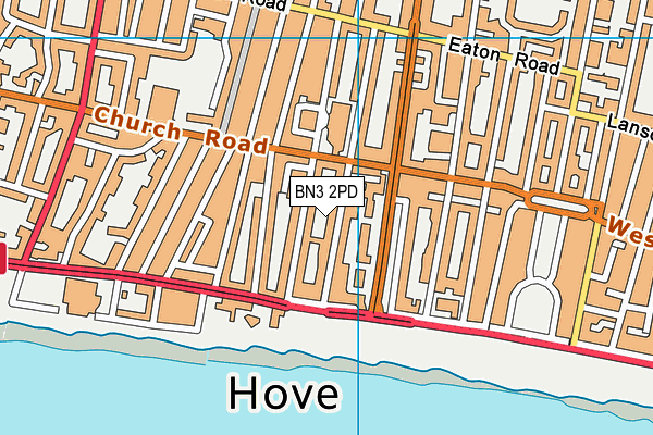 Map of KEW PLACE LIMITED at district scale