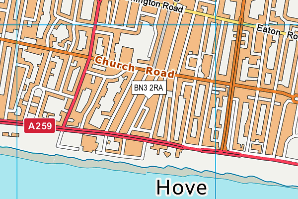 Map of 9 NEW CHURCH ROAD LTD at district scale