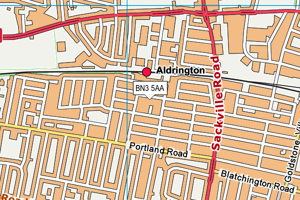 Map of KENSINGTON REFRIGERATION LIMITED at district scale