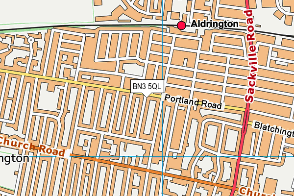 Map of 12 POWIS SQUARE (BRIGHTON) FREEHOLD LIMITED at district scale