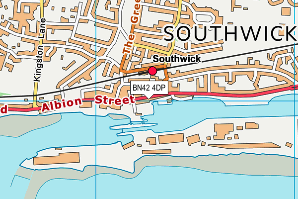 Map of TAXI LINK BRIGHTON LTD at district scale