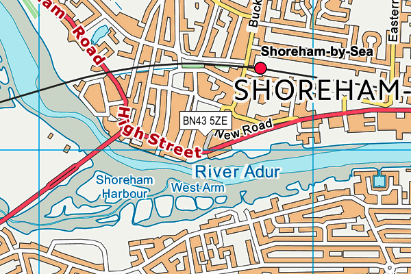 Map of DRIFT SHOREHAM LIMITED at district scale