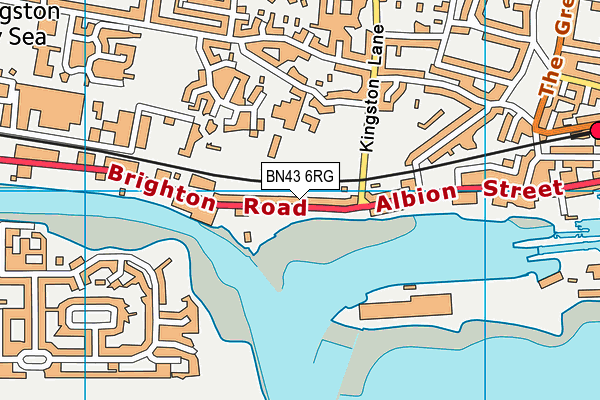 Map of 20 BRIGHTON ROAD FREEHOLDERS LIMITED at district scale