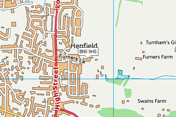 Map of ANDREW'S DECORATING LIMITED at district scale