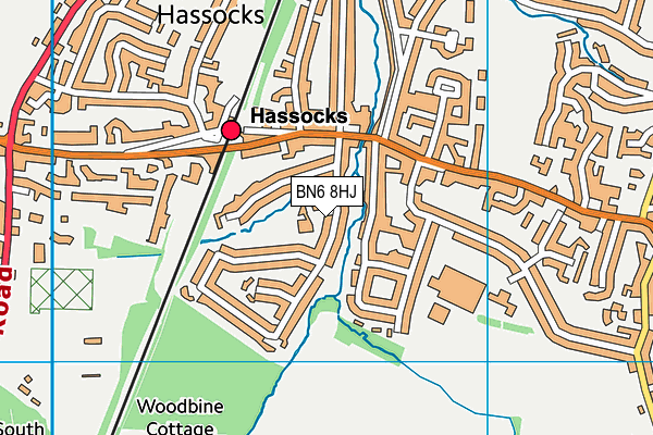 Map of VECTIS HR SERVICES LTD at district scale