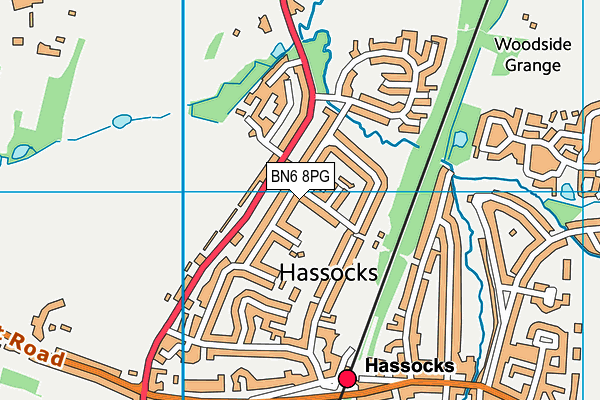 Map of S EMBEDDED LTD at district scale