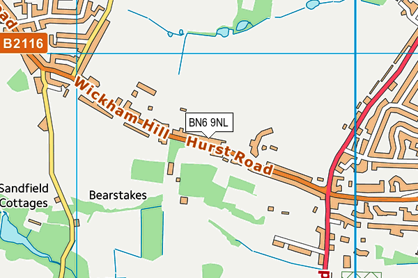 Map of HJ CLARK LTD at district scale