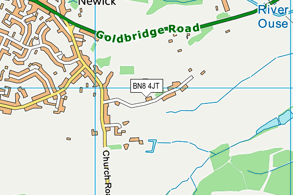 BN8 4JT map - OS VectorMap District (Ordnance Survey)