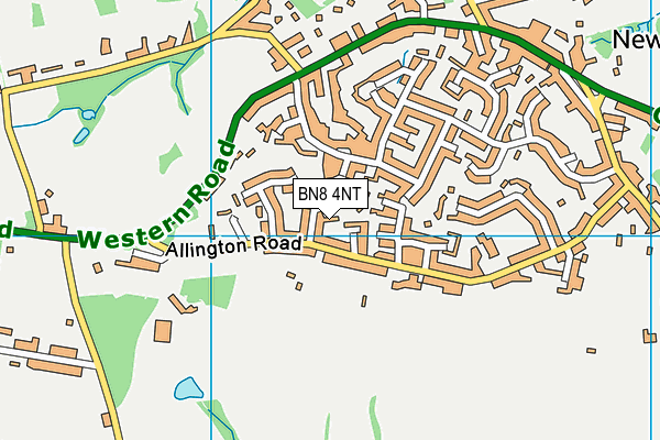 BN8 4NT map - OS VectorMap District (Ordnance Survey)