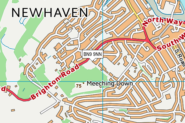 BN9 9NN map - OS VectorMap District (Ordnance Survey)